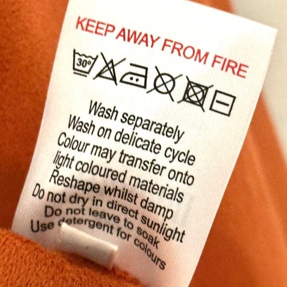 Kettlewell Burnt Orange Suede Women's Moto Motorcycle Zip Jacket S - Picture 5 of 5